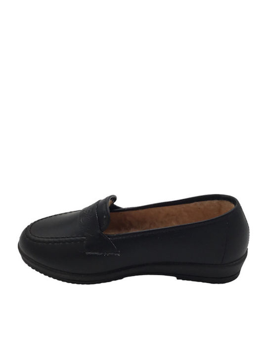 90-polipiel-black Closed Women's Slippers Black