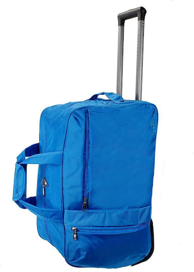 Bartuggi 718-088 Sack Voyage 62lt Light Blue with Wheels Fabric L55xW33xH34cm