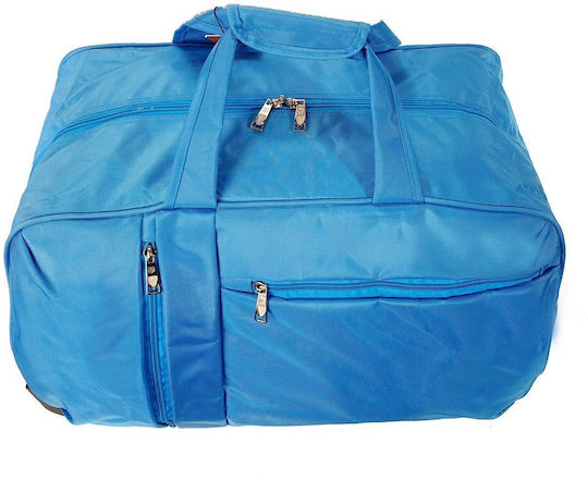 Bartuggi 718-088 Sack Voyage 62lt Light Blue with Wheels Fabric L55xW33xH34cm