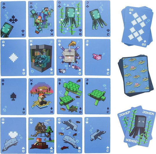 Minecraft 'waterproof' Playing Cards