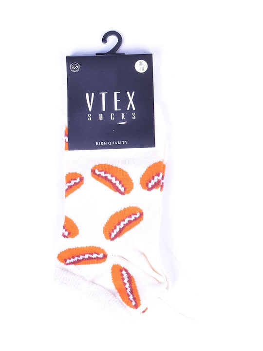 Vtex Socks Vtex Γυναικείες Κάλτσες με Σχέδια MULTICOLOUR 4Pack Vtex Socks Vtex Γυναικείες Κάλτσες με Σχέδια MULTICOLOUR 4Pack