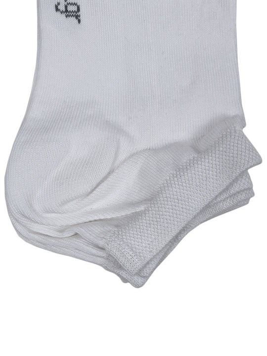 Dal Ανδρικές Μονόχρωμες Κάλτσες Λευκές 3Pack Dal Ανδρικές Μονόχρωμες Κάλτσες Λευκές 3Pack
