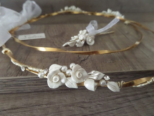 Handmade Порцеланови Сватбени Венци