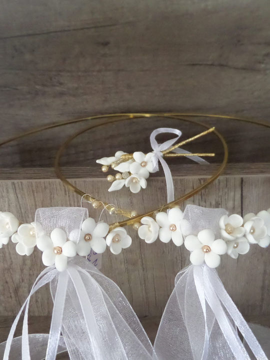 Handmade Porcelain Wedding Crowns