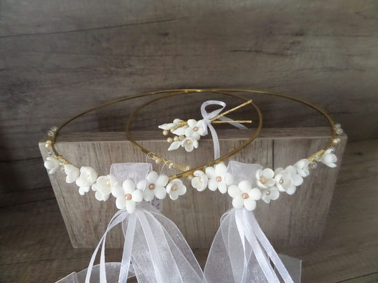Handmade Порцеланови Сватбени Венци