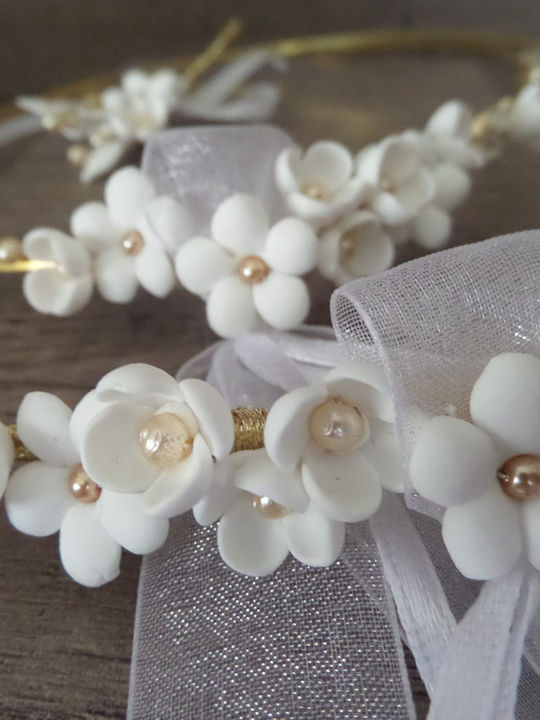 Handmade Porcelain Wedding Crowns