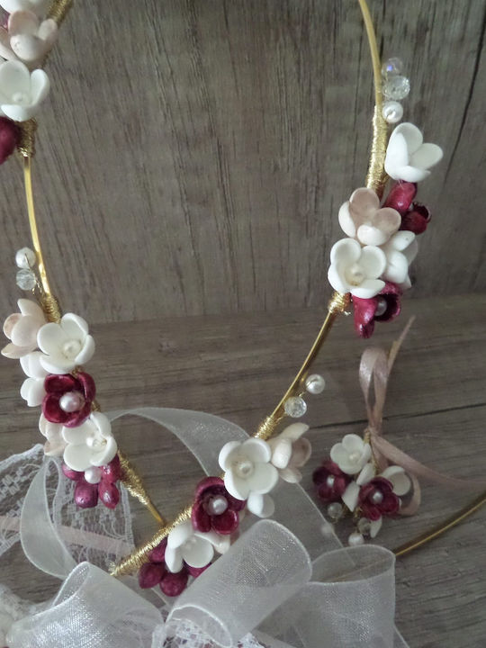 Handmade Porcelain Wedding Crowns