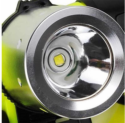 Cree Cree Led Τ6 Φακός Κατάδυσης Επαναφορτιζόμενος LED Κεφαλής με Φωτεινότητα 800lm για Βάθος έως 50m