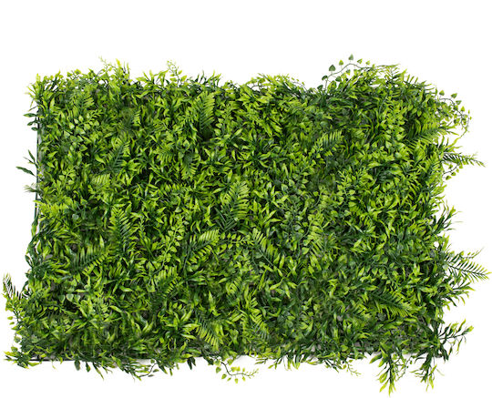 GloboStar Artificial Foliage Panel Dwarf Fern-Nanos Ivy-Danae 60x40cm