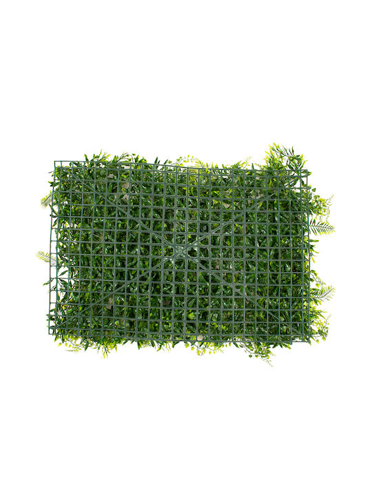 GloboStar Artificial Foliage Panel Dwarf Fern-Nanos Ivy-Danae 60x40cm