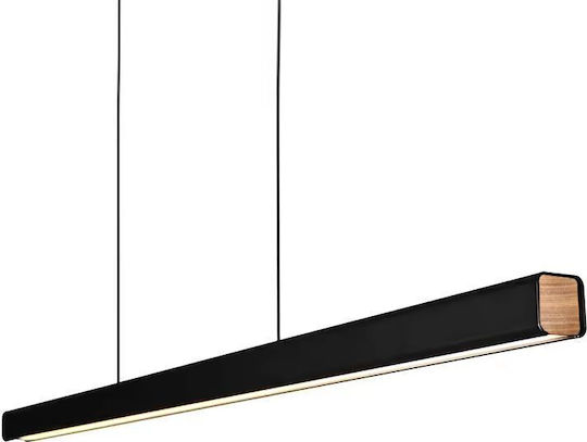 Toolight Κρεμαστό Φωτιστικό Μαύρο LED 80x120εκ.