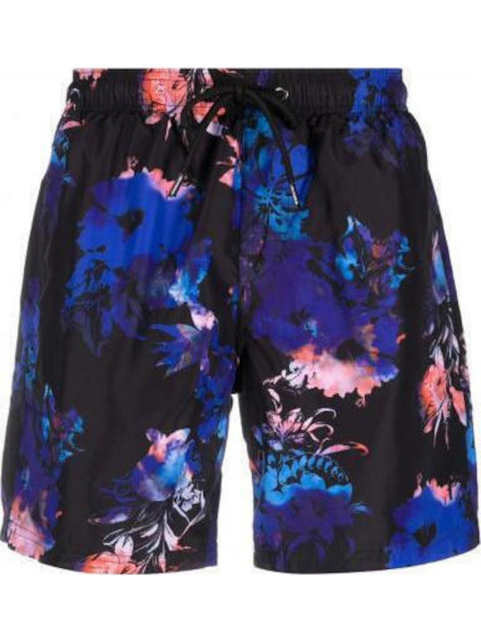 Men's Swimwear Shorts Black with Patterns