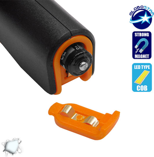 GloboStar Φακός LED IP44 Διπλής Λειτουργίας με Μέγιστη Φωτεινότητα 300lm