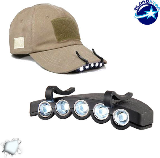 GloboStar Φακός Κεφαλής LED IP44 με Μέγιστη Φωτεινότητα 220lm