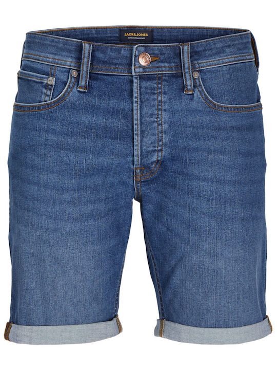 Ανδρική Βερμούδα Τζιν Blue Denim