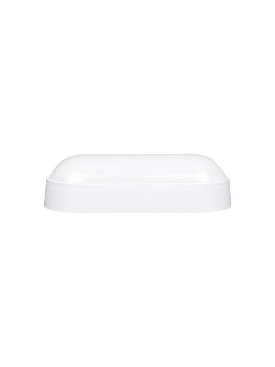 GloboStar Homie Wall-Mounted Outdoor LED Ceiling Lamp IP65 11W with Cool White Light 17x7x4.5cm