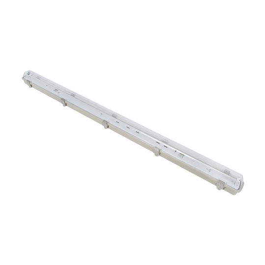 GloboStar Lighting Batten Single-Ended Outdoor with 1 Slot for LED Lamp T8 120cm