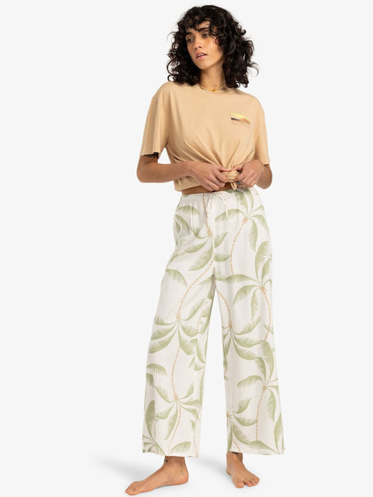 Sun Phased Women's Oversized T-shirt Khaki