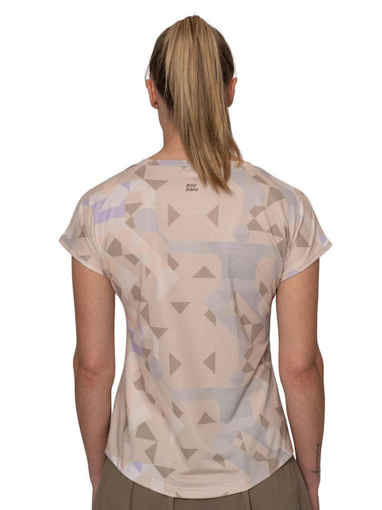 Bidi Badu W1620030 BG Women's Beige Tennis Top