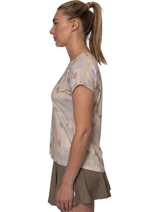 Bidi Badu W1620030 BG Women's Beige Tennis Top
