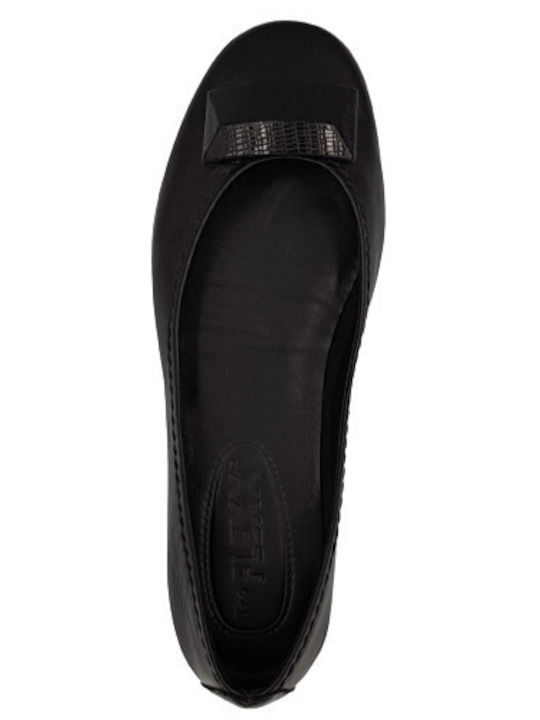Damen Ballerinas in Schwarz Farbe
