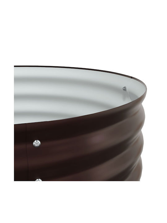 vidaXL Pot Metallic Brown 400x80x81cm.