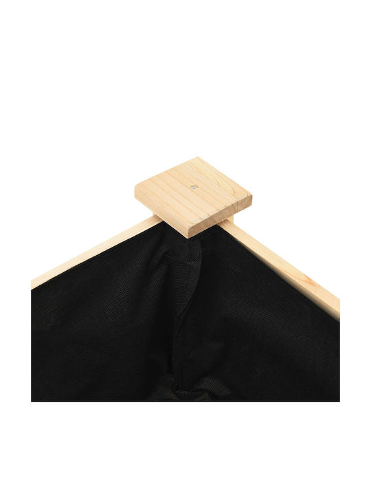 vidaXL Pot Wooden 45x45x76cm.