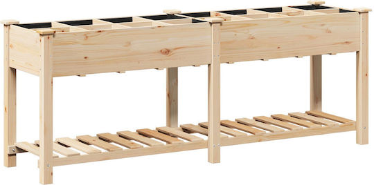 vidaXL Саксия Дърво 203x53x76см.