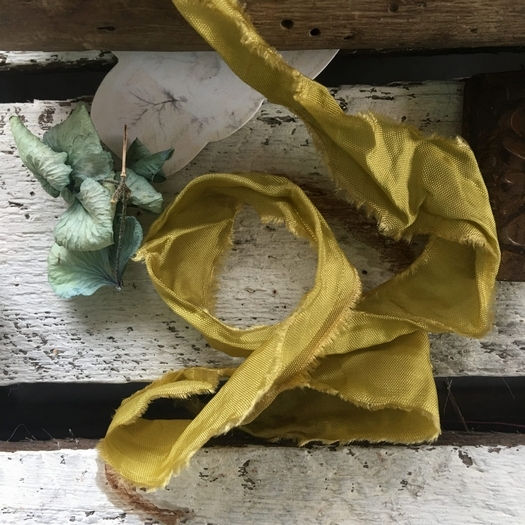 Κορδέλα Old Vintage Mustard 1,2m
