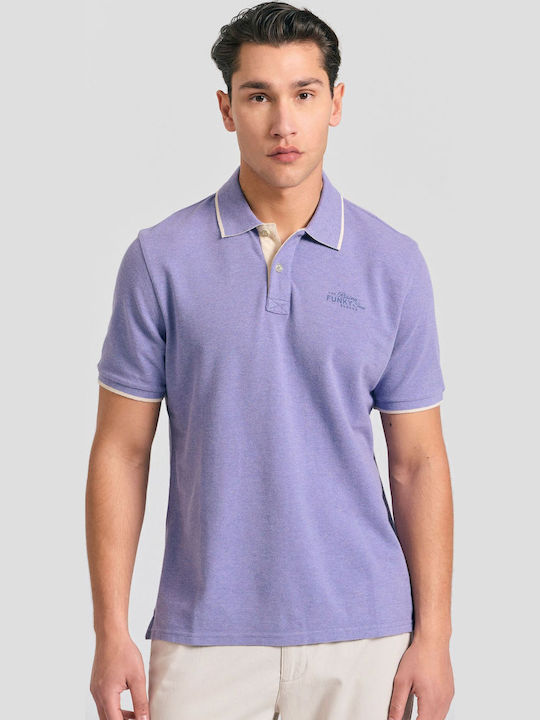 Polo Short Sleeve Blouse Dahlia Purple Mel