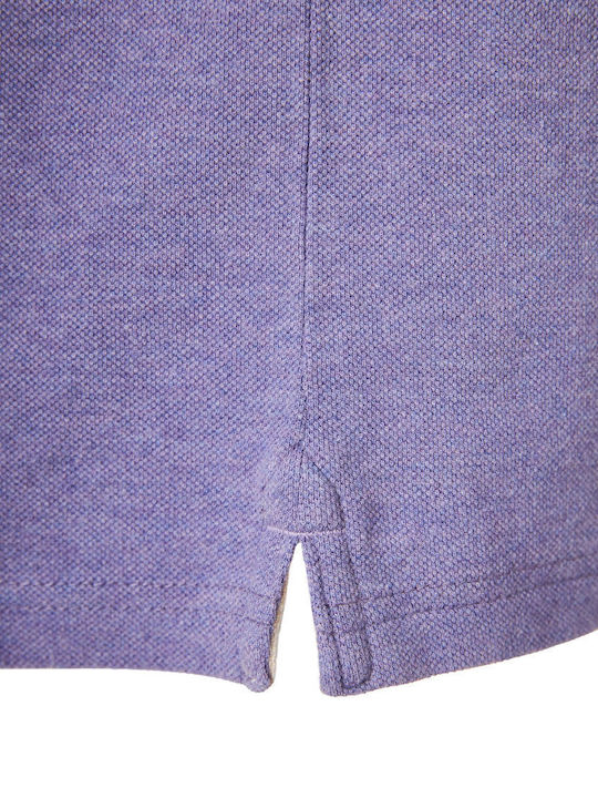 Polo Short Sleeve Blouse Dahlia Purple Mel