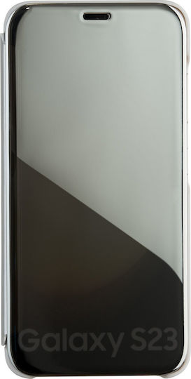 TectoShield Umschlag Rückseite Silber (Galaxy A14)