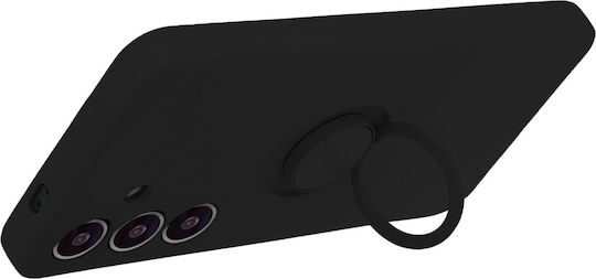 TectoShield Umschlag Rückseite Schwarz (Galaxy S23+)