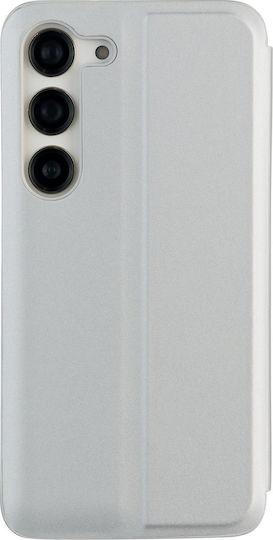 TectoShield Umschlag Rückseite Silber (Galaxy A14)