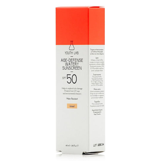 Youth Lab. Age-Defense Watery Sunscreen Face SPF50 with Color 40ml