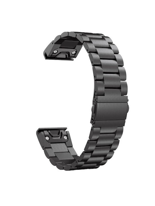 Каишка Черен (Fenix 5 / 5 Plus / 6 / 6 Pro / 7 / 7 Pro / 8 (47mm)) Каишка Черен (Fenix 5 / 5 Plus / 6 / 6 Pro / 7 / 7 Pro / 8 (47mm))