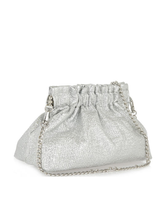 Women's Bag Clutch Silver