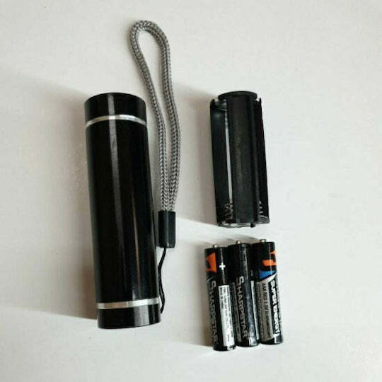 Flashlight LED Light Black