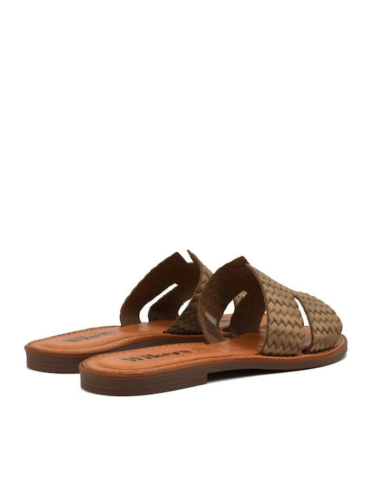 Sandale Casual Damă Din Piele Maro