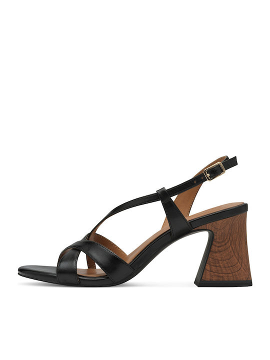Leather Sandals Black