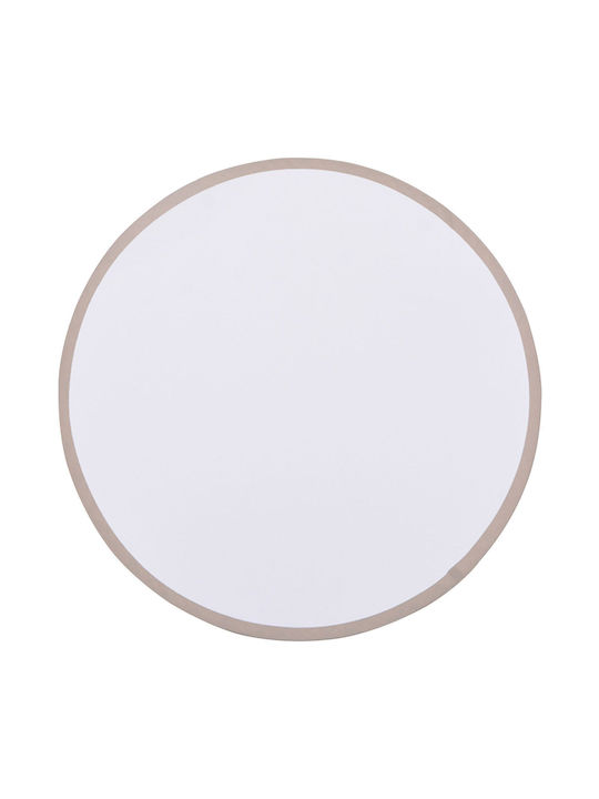 vidaXL Ceiling Mount Light 30cm Brown with Socket E27