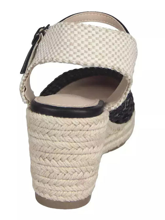 Women's Platform Espadrilles Black
