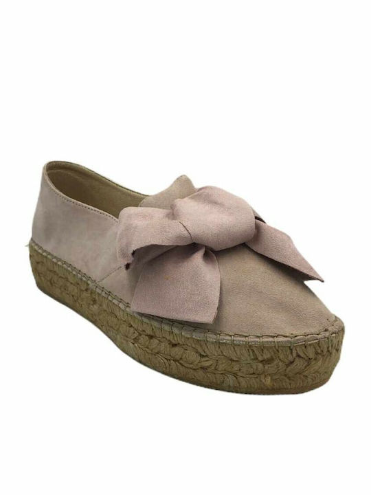Women's Suede Espadrilles Black