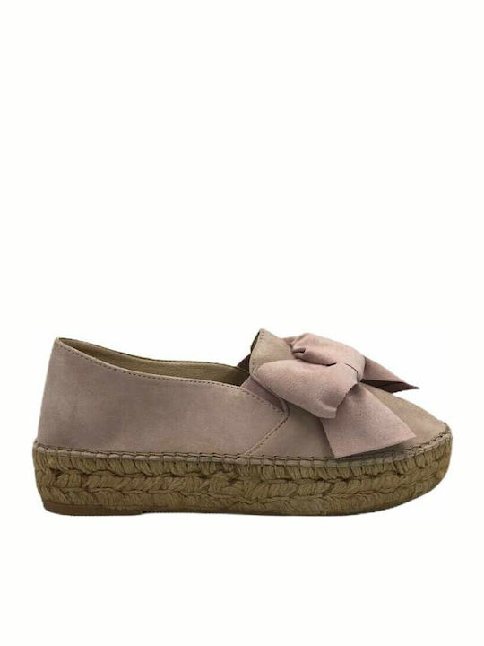 Women's Suede Espadrilles Black