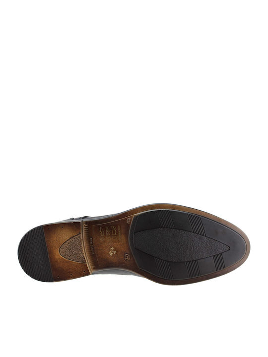 Leder Herrenschuhe Schwarz