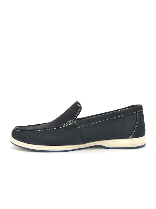 Men's Suede Loafers Blue
