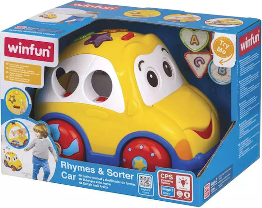 Winfun Jucărie de Sortare a Formelor cu Muzică, Lumină și Sunete pentru 12++ Luni