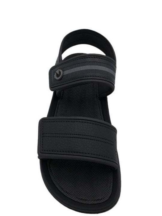 Herrensandalen in Schwarz Farbe