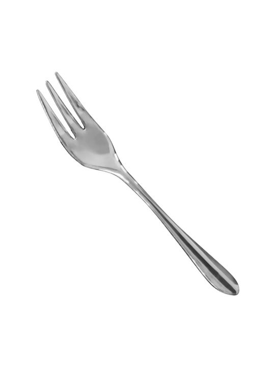 Ready Gabel-Set Obst/Dessert Edelstahl Silber 15.3cm 12Stück