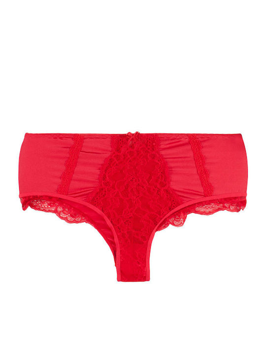Hochtailliert Damen Brasilien Red